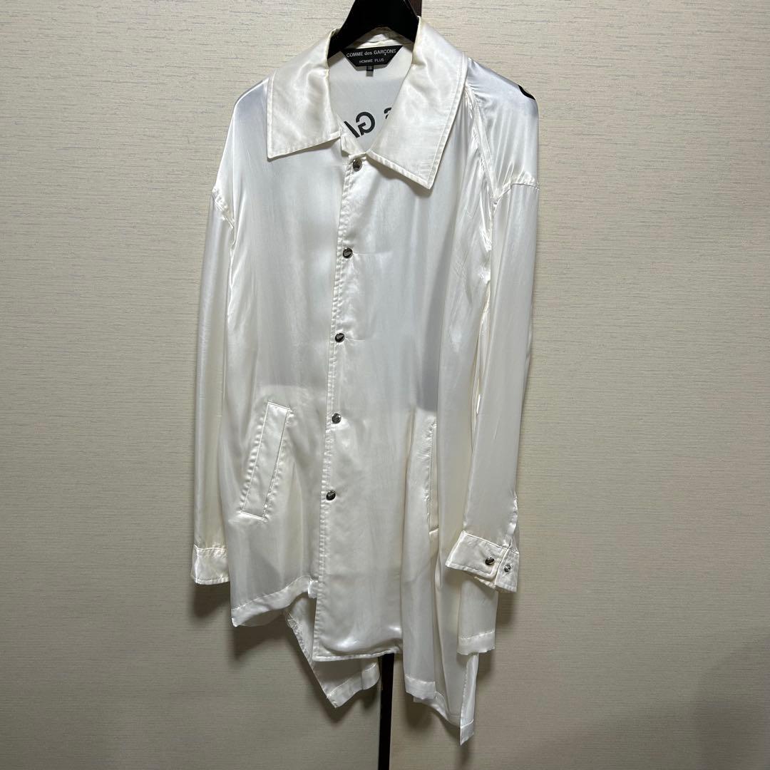 コムデギャルソン オムプリュス キュプラコーチジャケット　22SSサイズXS
