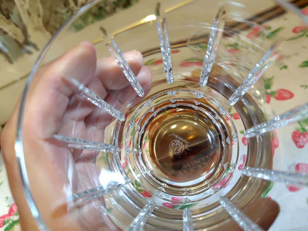 バカラ アルルカン 2客 箱付き サントリー 150ml ローヤル ウイスキー