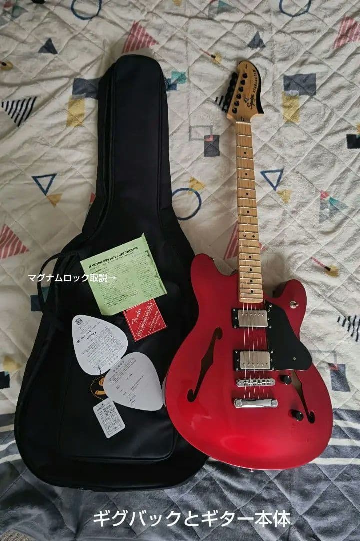 A*a様 Squier Starcaster by fenderチューンナップ品