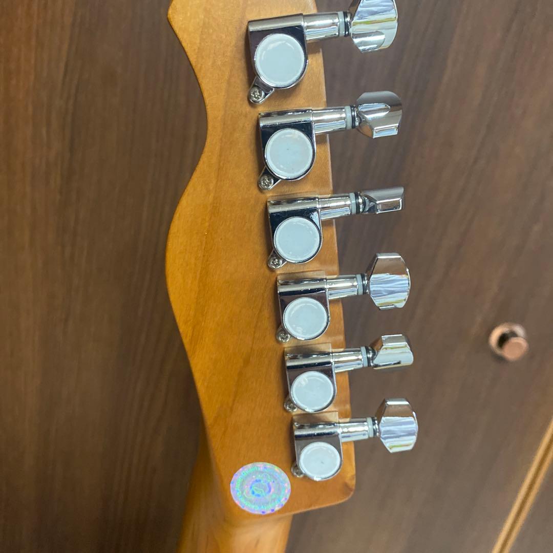 極美品 Bacchus テレキャスター エレキギター バタースコッチブロンド