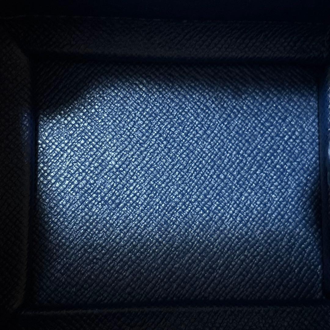 【美品】Louis Vuitton エピレザー　ケース　ネイビー