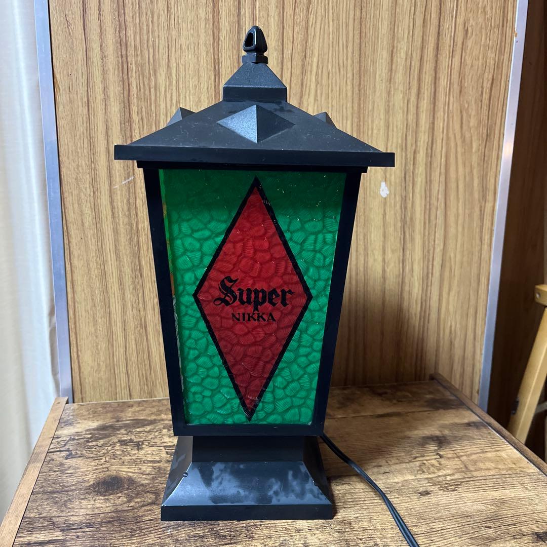 NIKKA WHISKY ステンドグラスランプ ニッカ ステンドランプ ニッカ