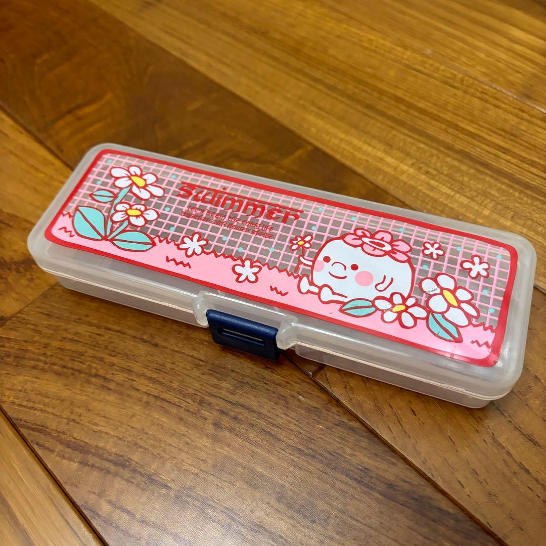 SWIMMER スイマー ペンケース プラスチック 筆箱 レトロ - メルカリ