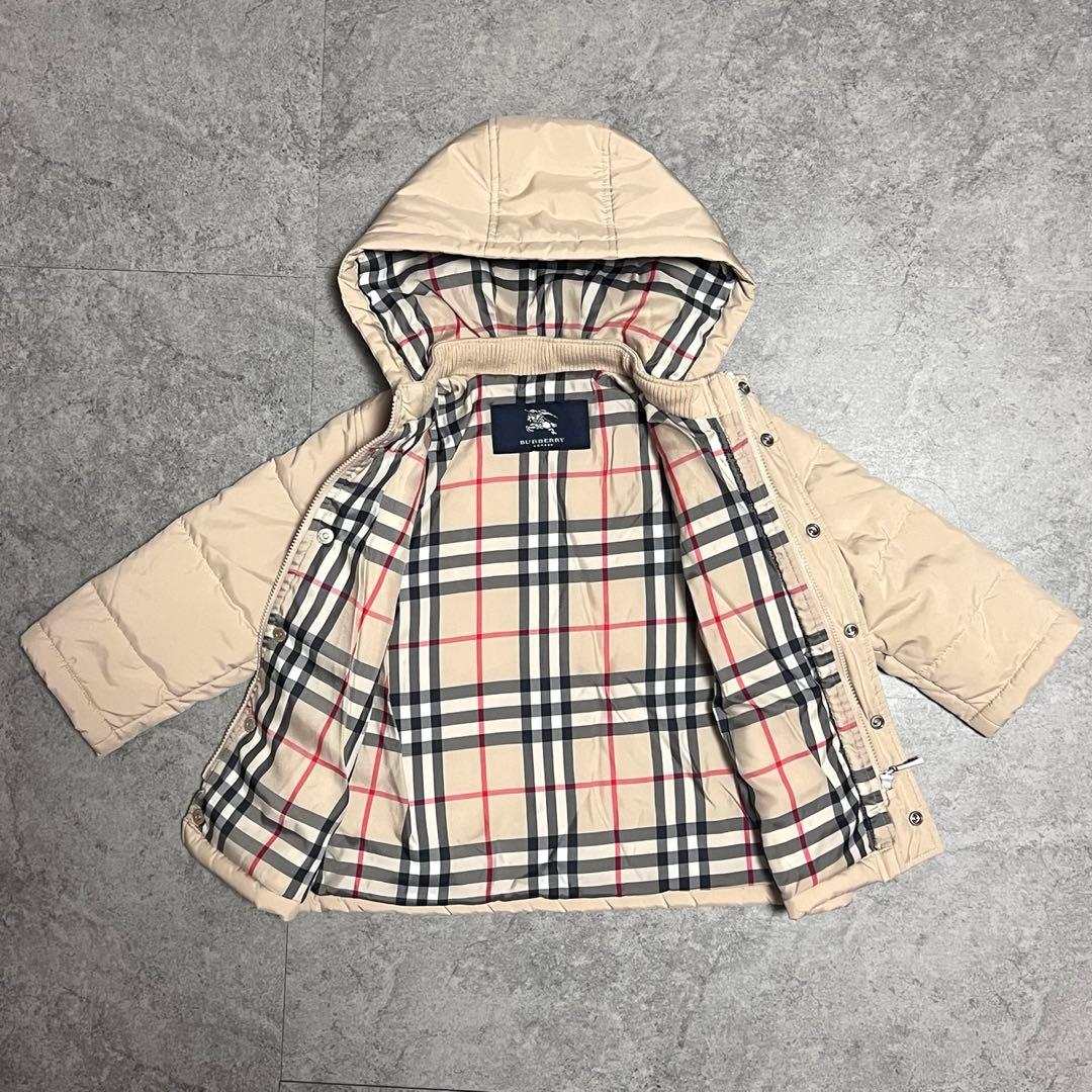極美品✨BURBERRY LONDON 中綿コート　2Y ダウン 90cm
