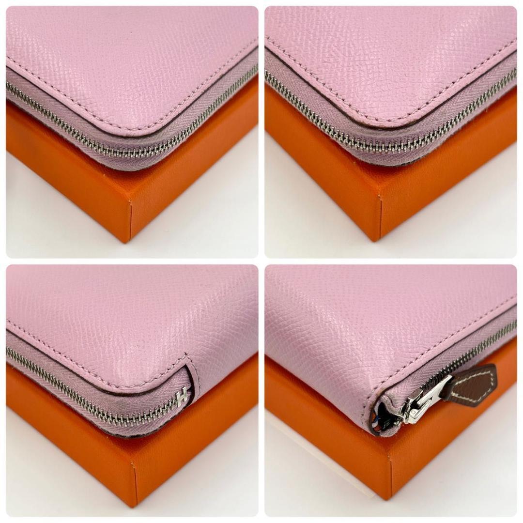 【美品】エルメス ケース アザップコンパクト エプソンピンク系 小銭入れ