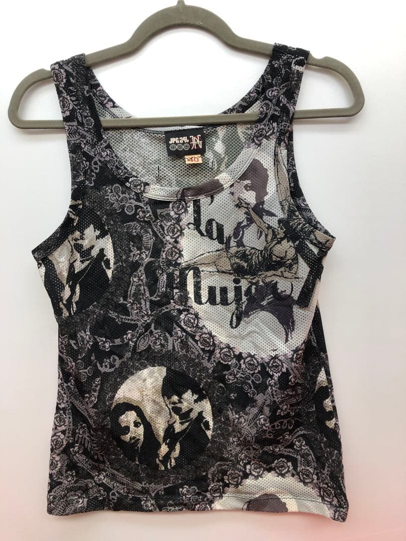 Jean Paul Gaultier メッシュタンクトップ