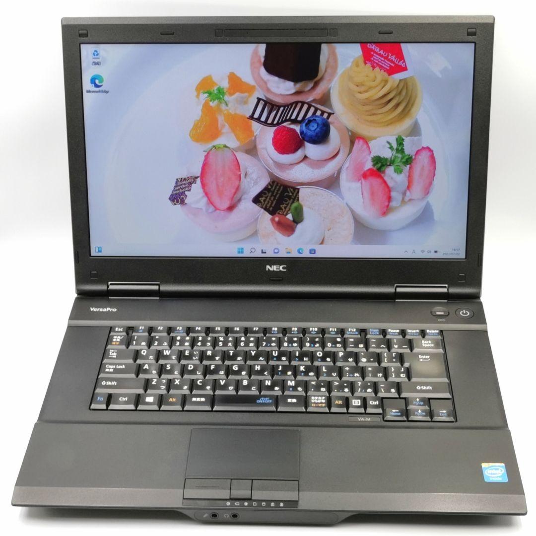 美品✨ サクサク動作！ 高速SSD Windows11 NEC ノートパソコン｜美品