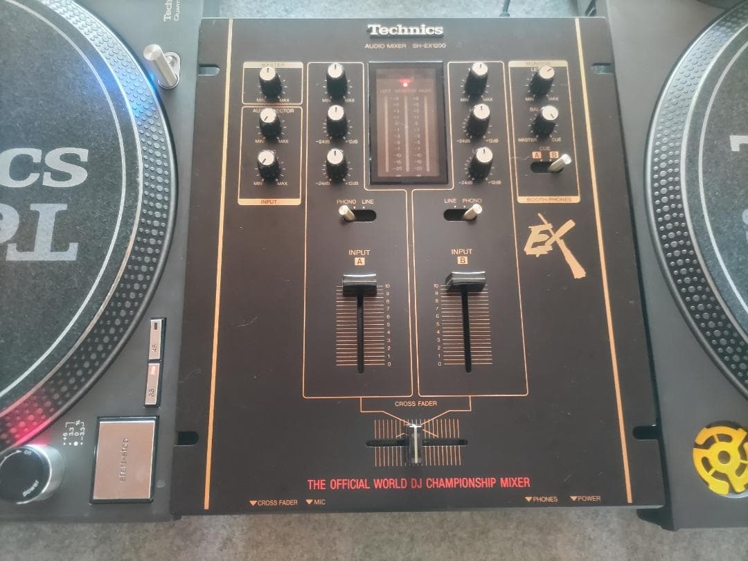 テクニクス TECHNICS SL-1200MK3×2 SH-EX1200×1