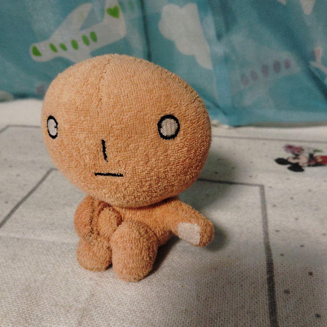 こげぱん　おすわり　マスコット　ぬいぐるみ　パイル　サンエックス 体操座り