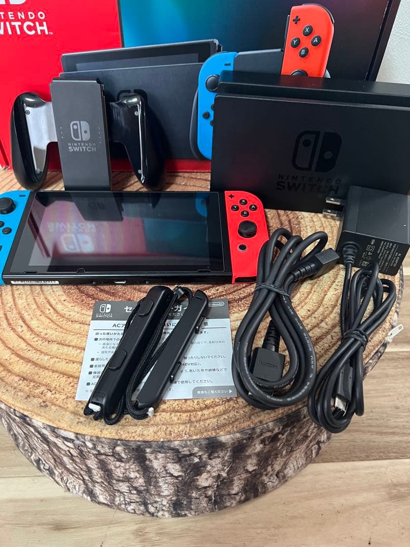 Nintendo Switch ニンテンドースイッチ本体　ネオン⑧