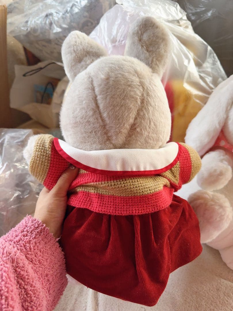 美品 昭和 稀少 ぽてうさろっぴーずきん ウサギ　BIGサイズ