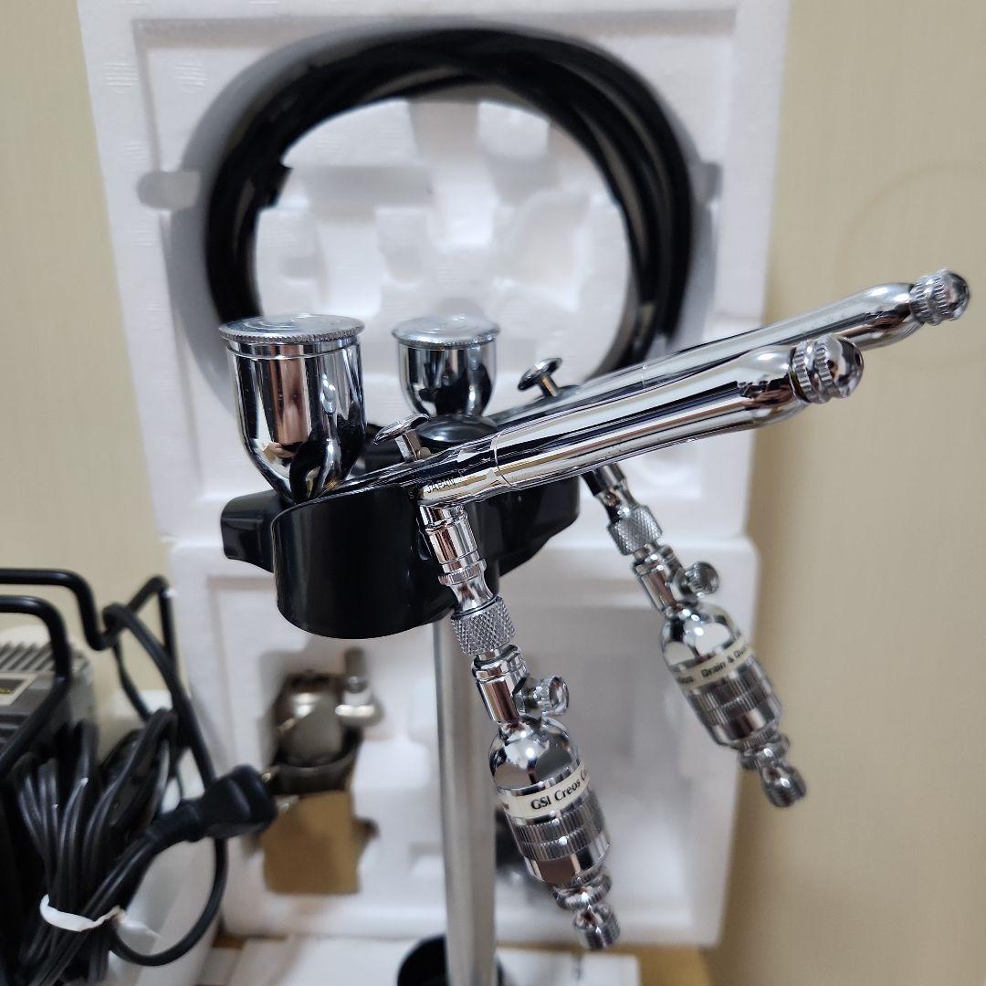 Mr. Hobby エアブラシコンプレッサー タミヤ ペインティングブースII