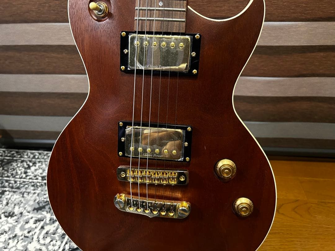 Aria Pro ll アリアプロ2 オールマホガニー レスポールタイプ □Aria