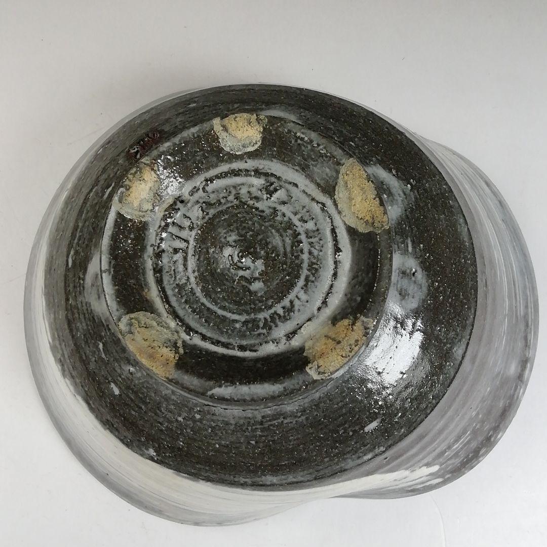 W88 茶碗 『刷毛目茶碗』『高橋道八 造』 木箱 抹茶碗 茶道具