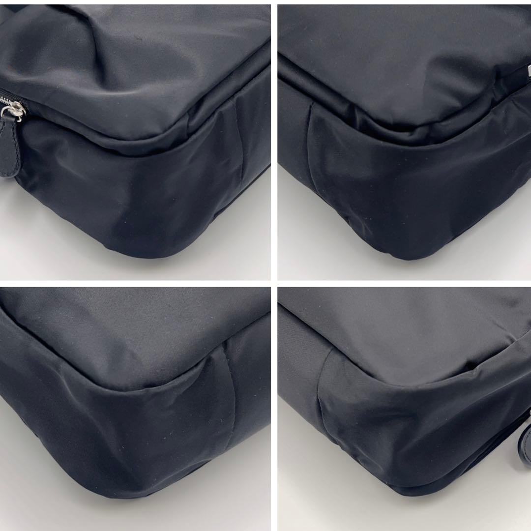 美品✨agnes b.アニエスベー　ナイロン　ショルダーバッグ　黒　ブラック