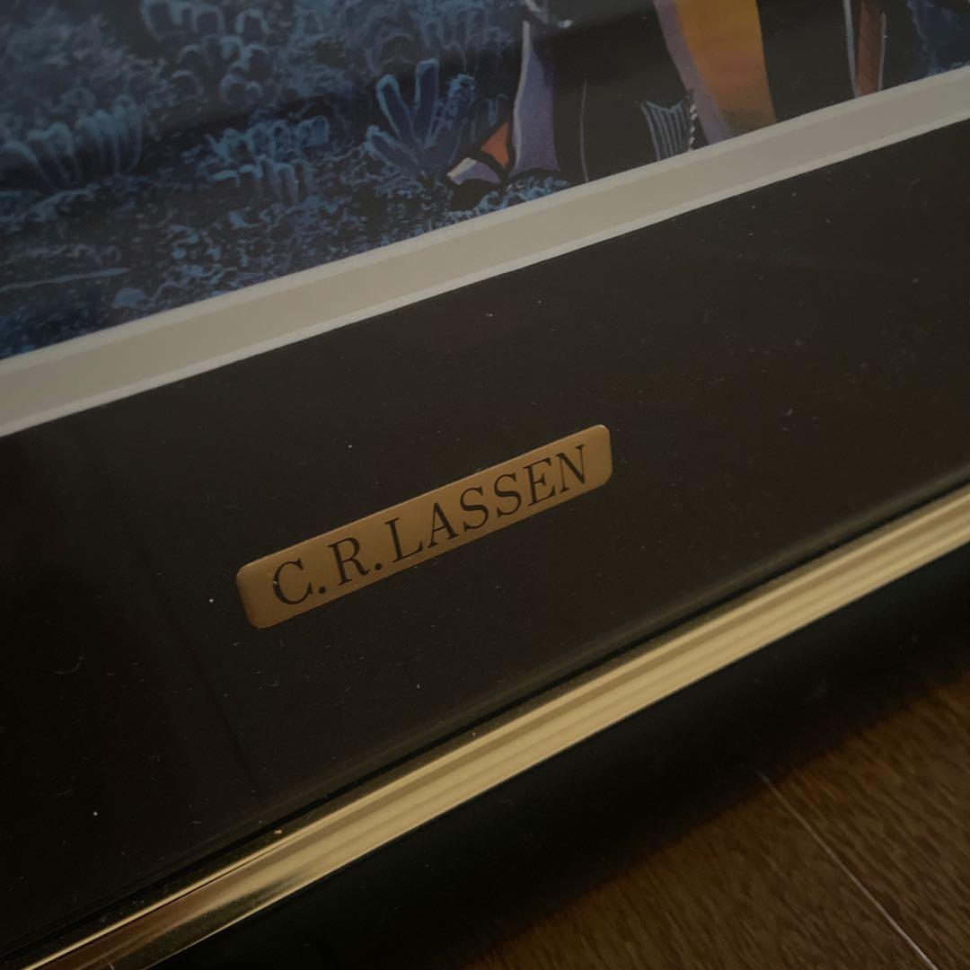 C.R.LASSEN クリスチャン リース ラッセン 絵画 大きい