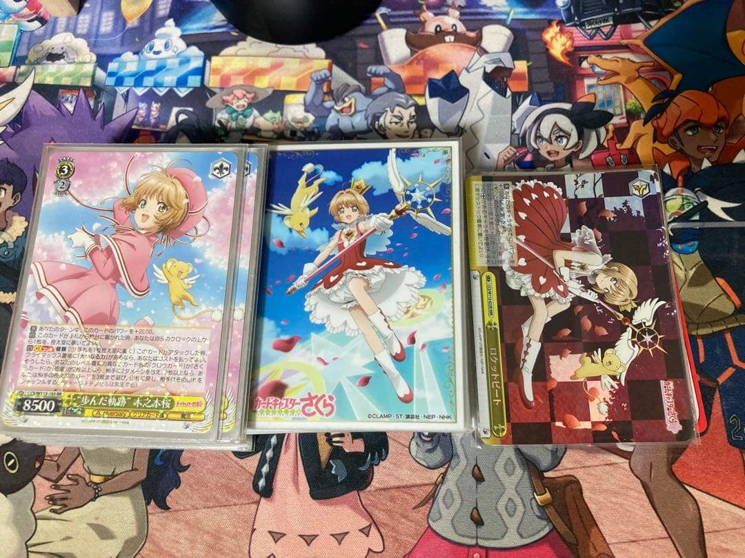 ヴァイスシュヴァルツ　CCさくら　黄青　枝門　デッキ　おまけ ヴァイスシュヴァルツ CCさくら 黄青 枝門 デッキ おまけ