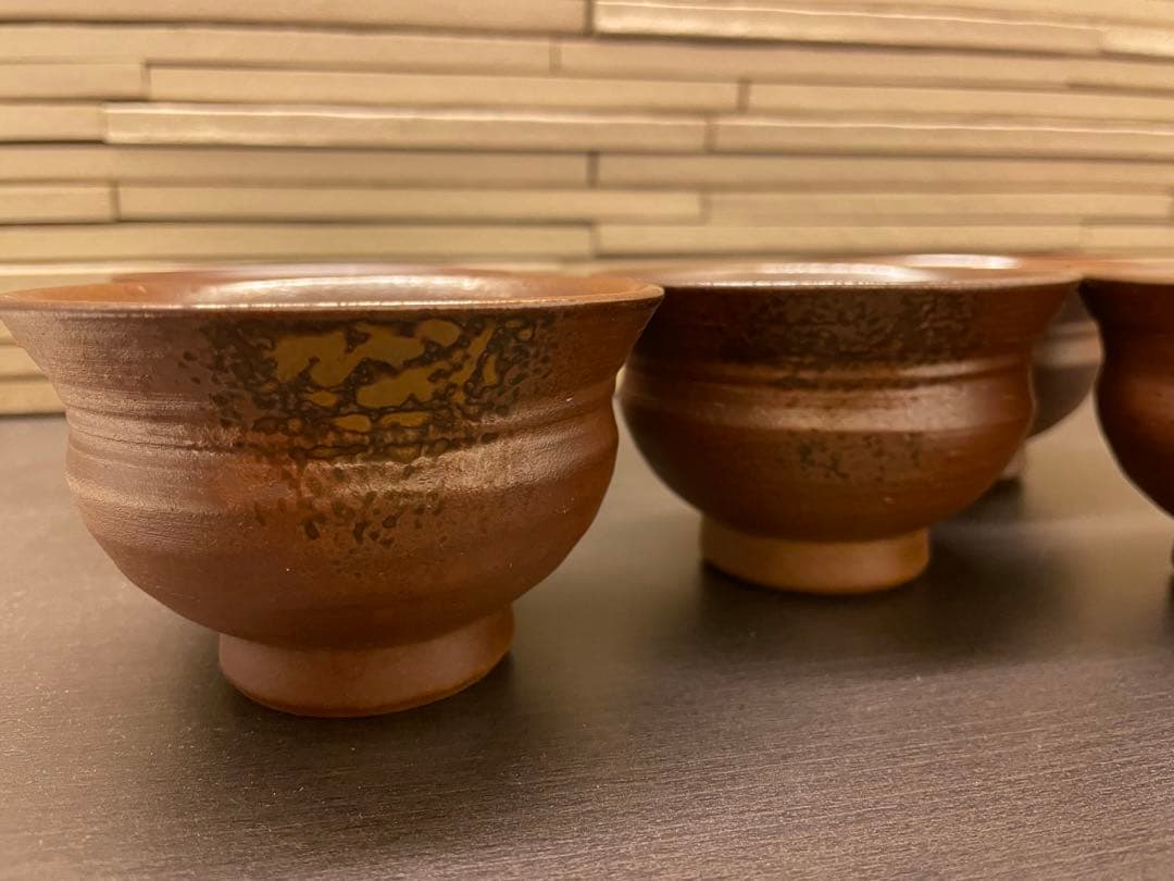 備前焼 湯呑み茶碗