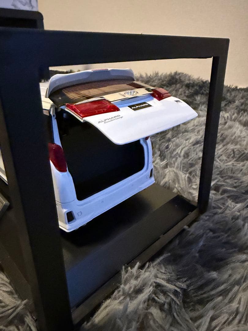 ブラック入荷！値下げ不可 トヨタ アルファード ミニカー 1/18 ホワイト