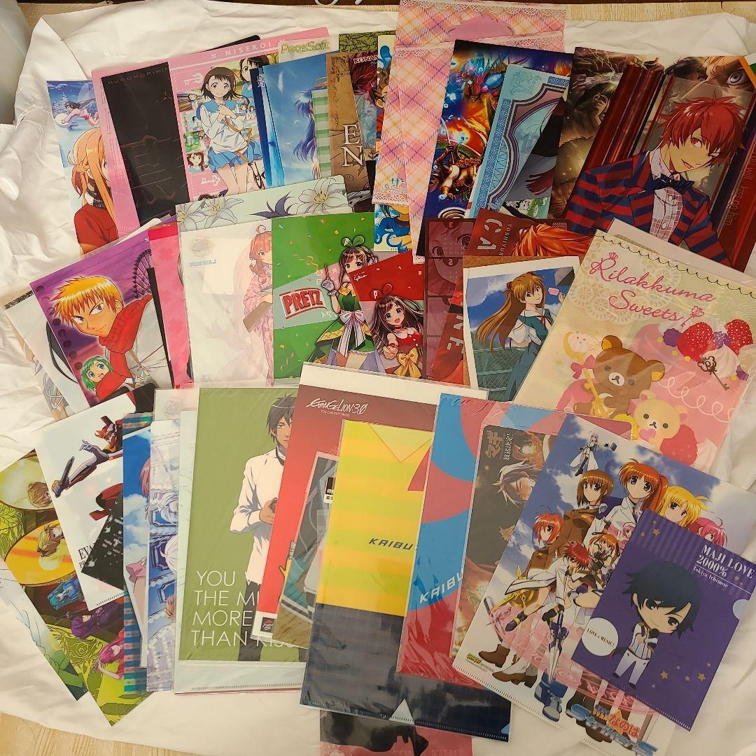 クリアファイル まとめ売り 約11.5kg 処分品