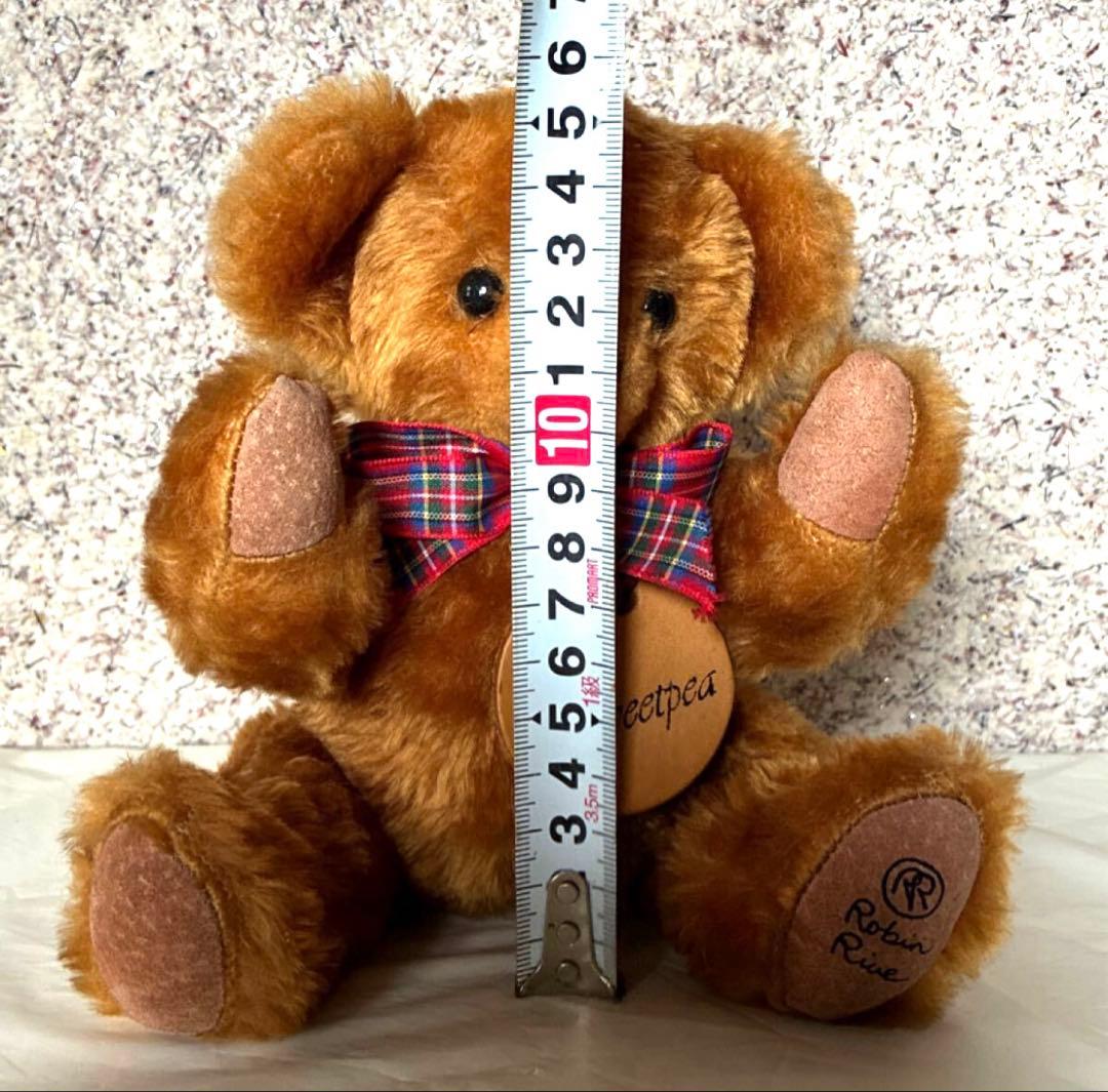 sweet pea robin rive bear 手脚関節可動 テディベア