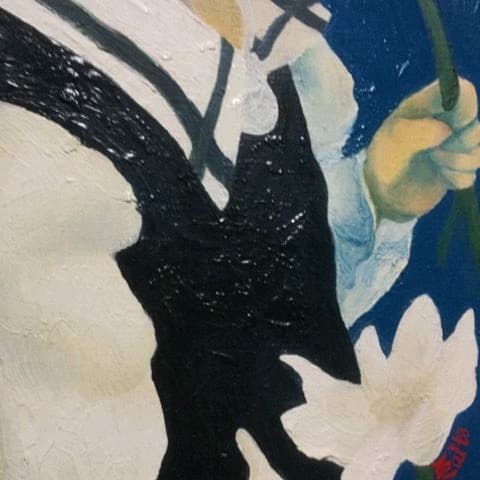 油彩　F4号 2019作