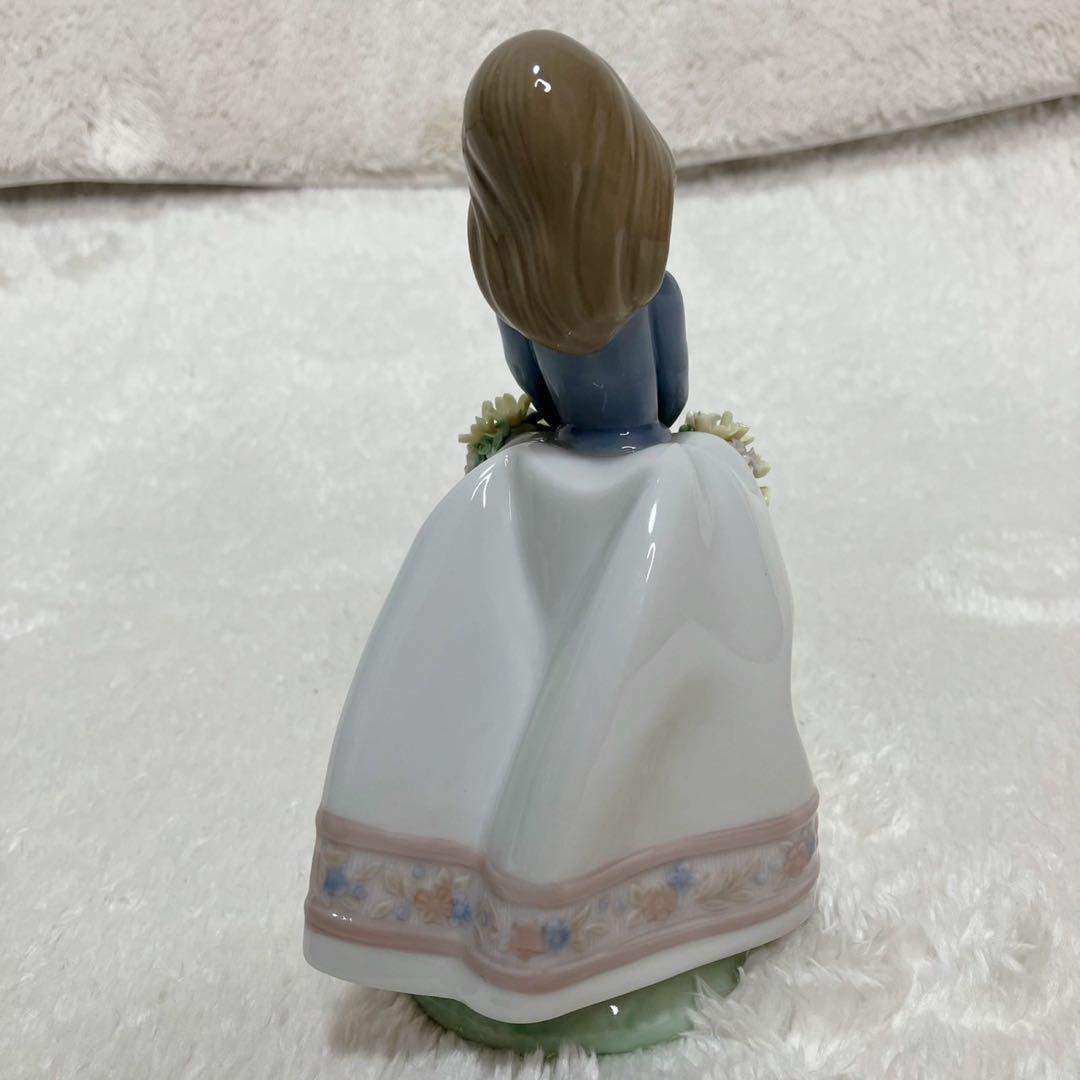 リヤドロ フィギュリン 4体セット 春の花 少女像 - メルカリ