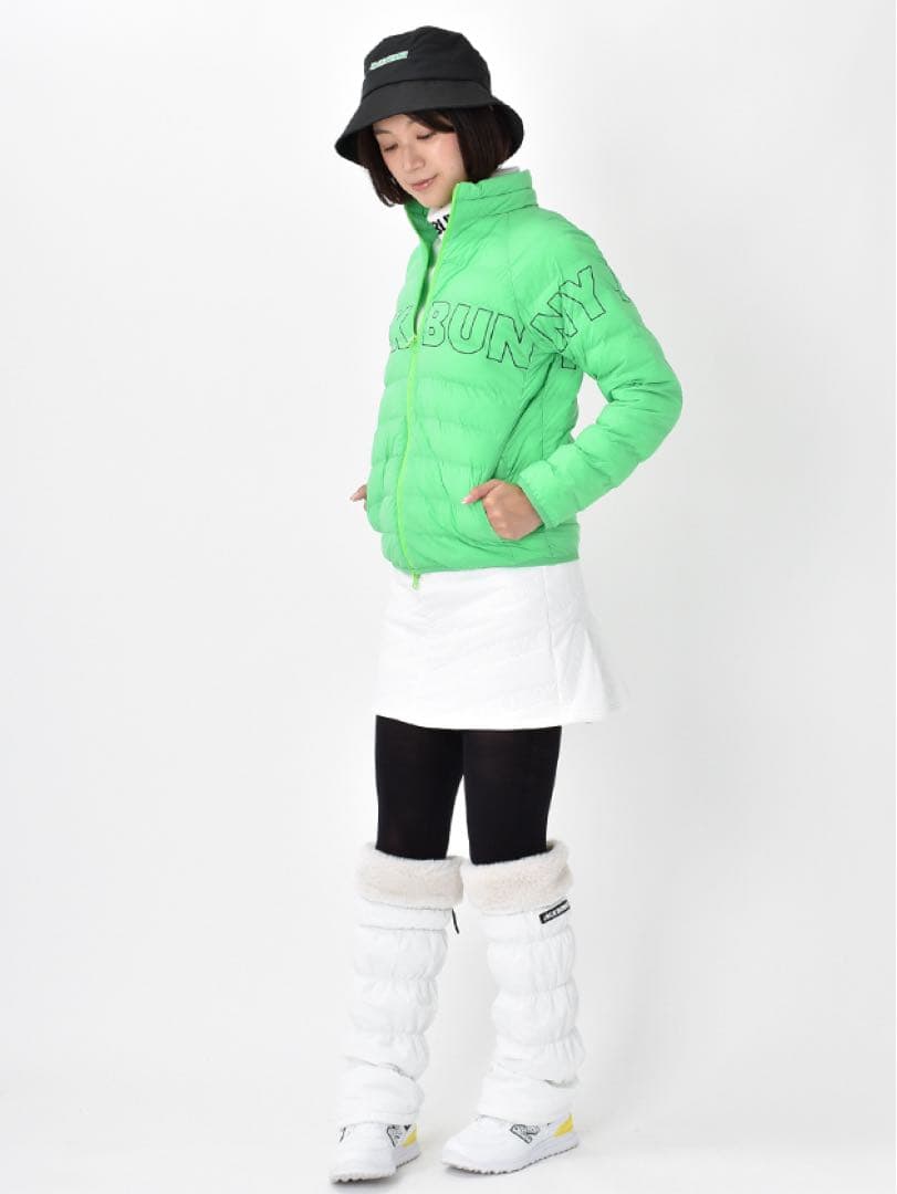 Jack Bunny!!（ジャックバニー）ナイロンタフタ 袋織 中綿ブルゾンS