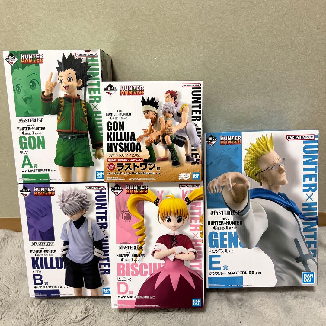 一番くじ HUNTER × HUNTER A賞 B賞 D賞 E賞ラストワン