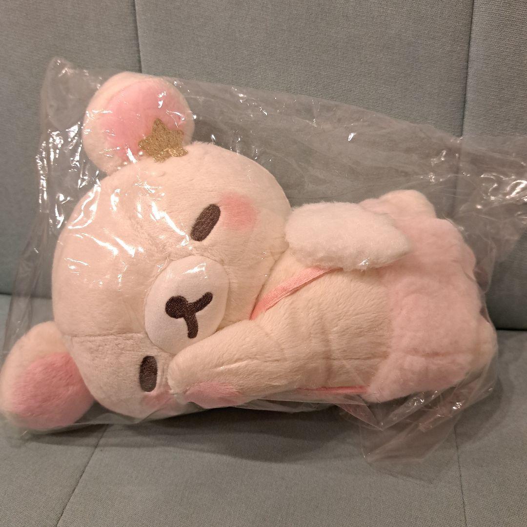 コリラックマすやすや天使の寝顔ぬいぐるみ - メルカリ