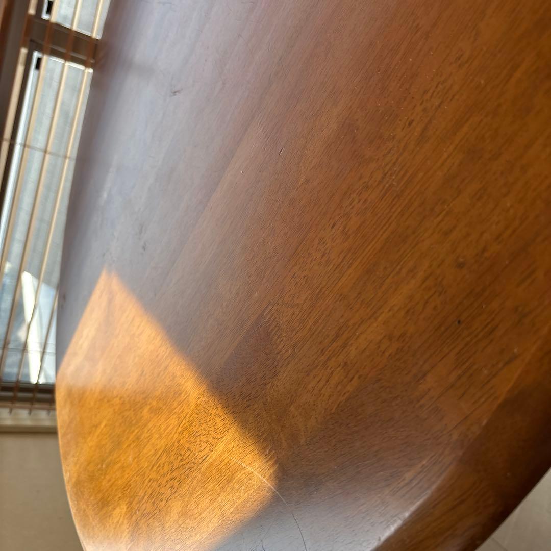 木の円卓　直径101cm