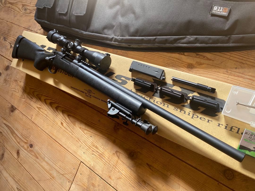 TANAKA レミントン M24 SWS エアコキ 自衛隊 スナイパー