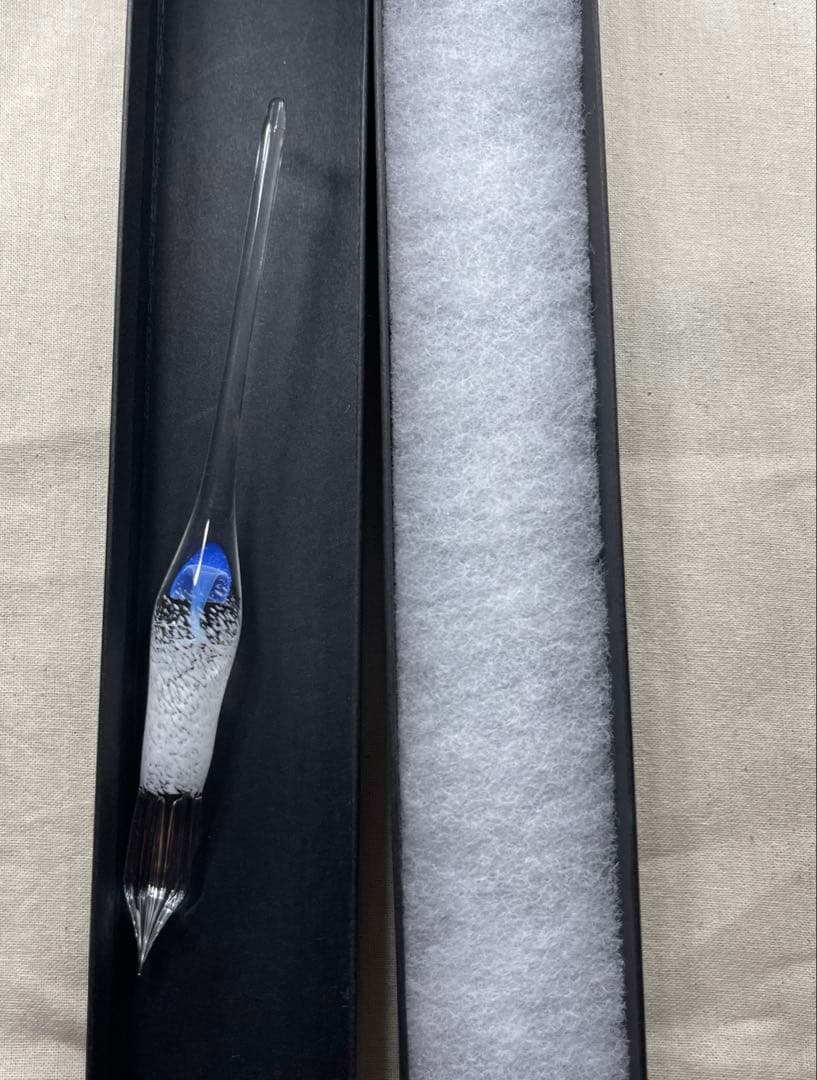 匿名配送　aunガラスペン　きのこ