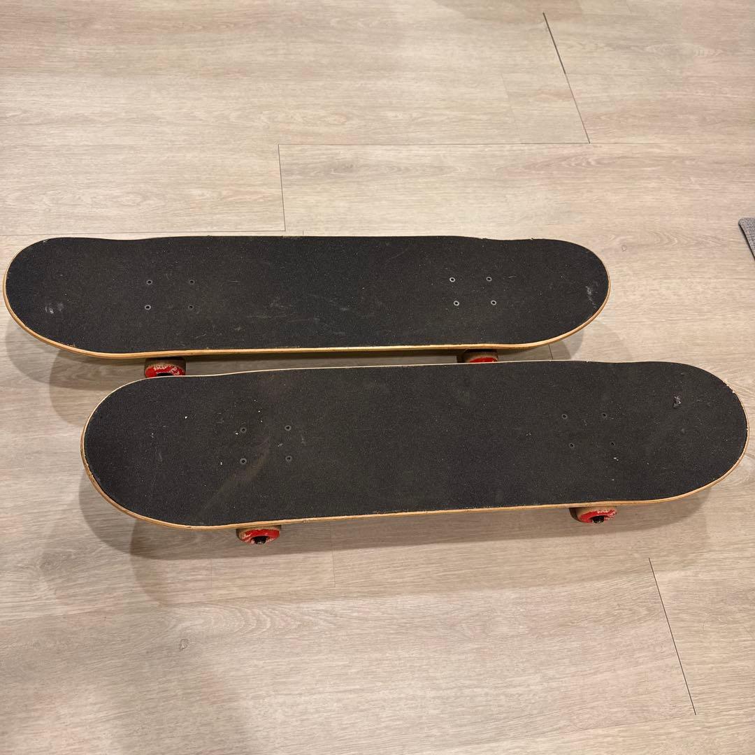 Almost コンプリートスケートボード 黒/赤