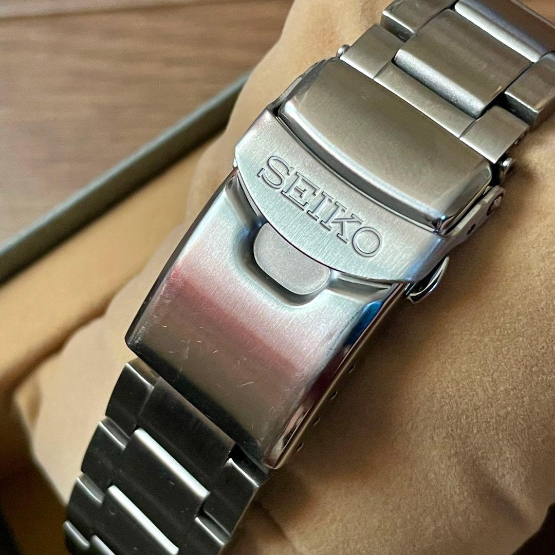 美品 セイコー5スポーツ SEIKO5SPORTS 自動巻き腕時計 SRPC55