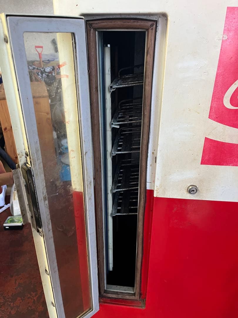 コカコーラ　冷蔵庫　NS80A オープンタイプクーラー　送料込み