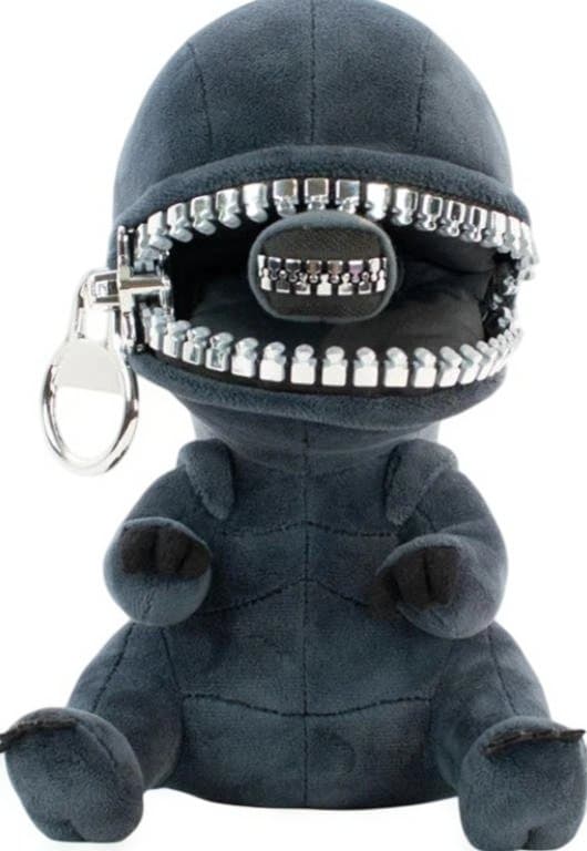 QUANTUM MECHANIX　ゼノモーフ　ジッパー　ぬいぐるみ 正規品