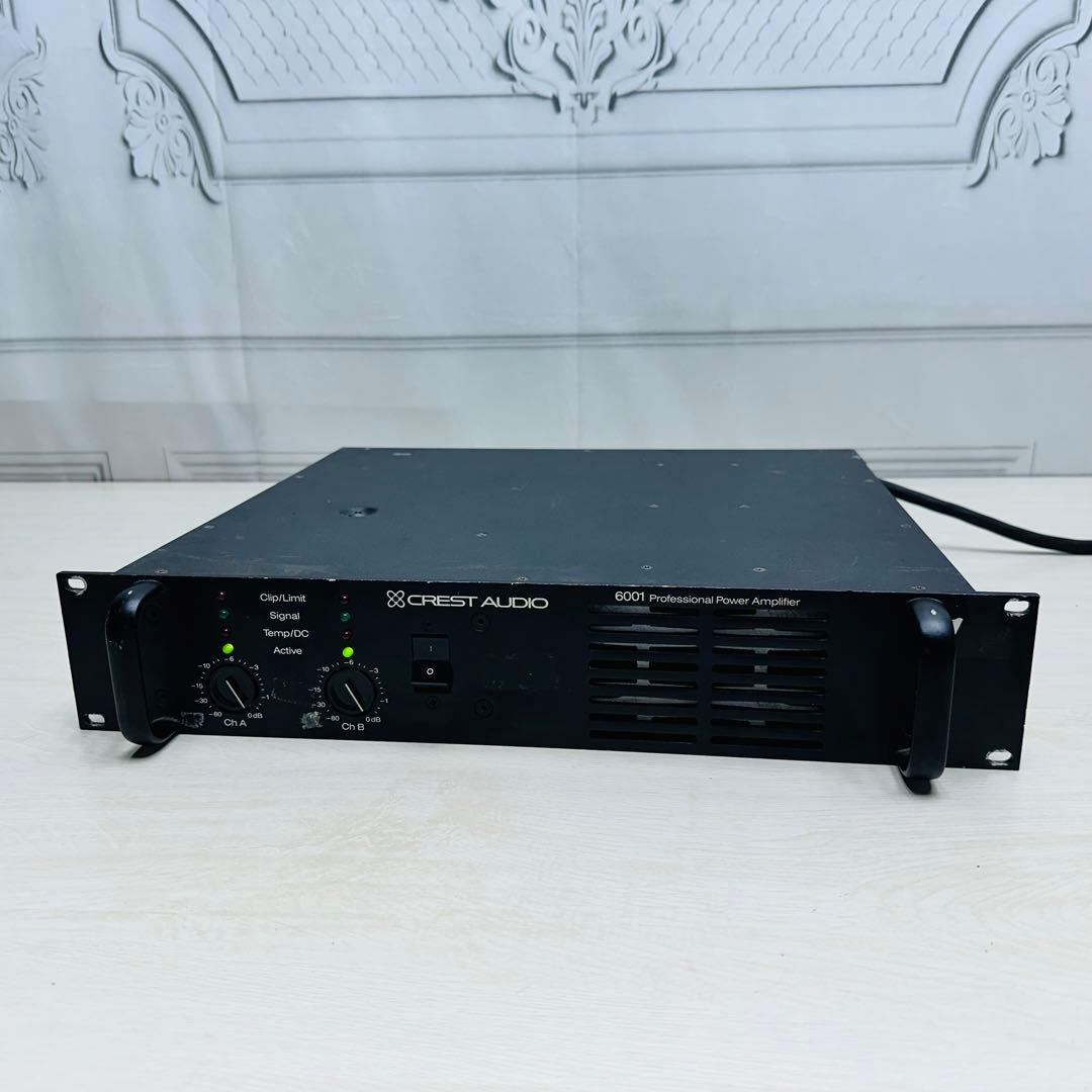 CREST AUDIO 6001 クレストオーディオ パワーアンプ - メルカリ