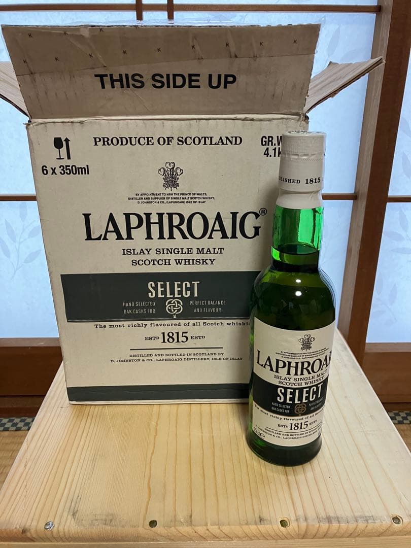 ラフロイグ セレクト 350ml LAPHROAIG 6本セット - メルカリ