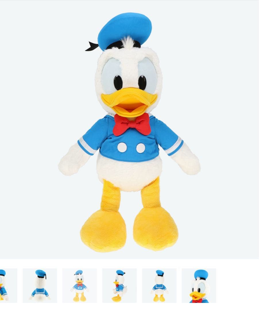 ディズニー ドナルド デイジー ぬいぐるみセット