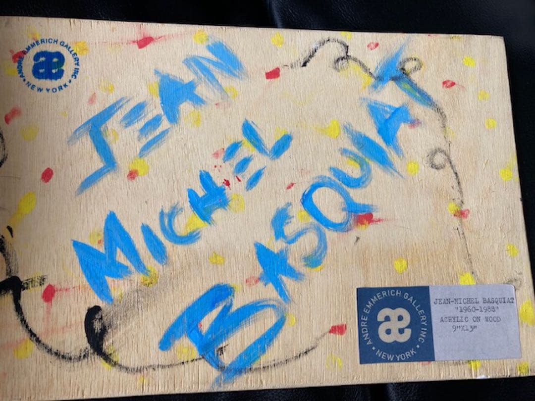 バスキア JEAN-MICHEL BASQUIAT 油絵 3 - メルカリ