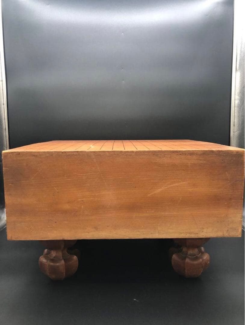 R 囲碁盤　装飾脚付き