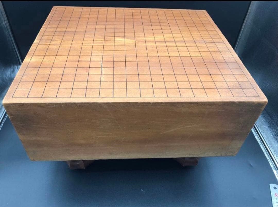 R 囲碁盤　装飾脚付き