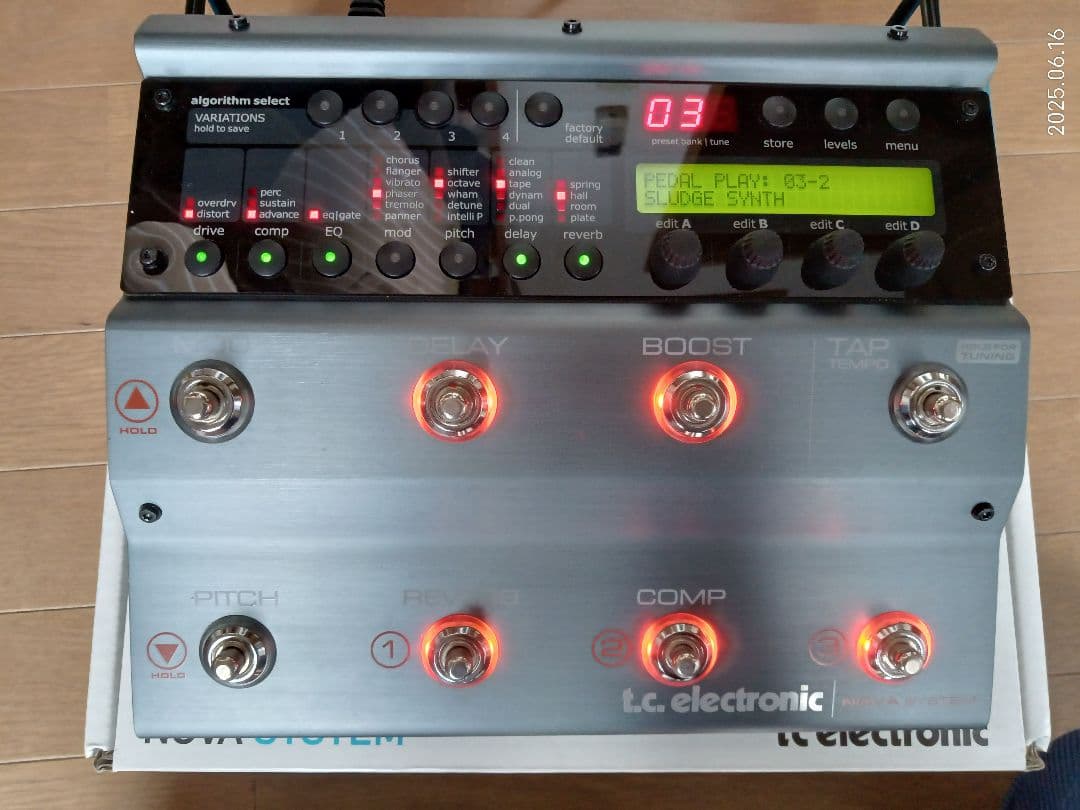tc electronic NOVA SYSTEM とSwitch 3 セット 楽器・機材