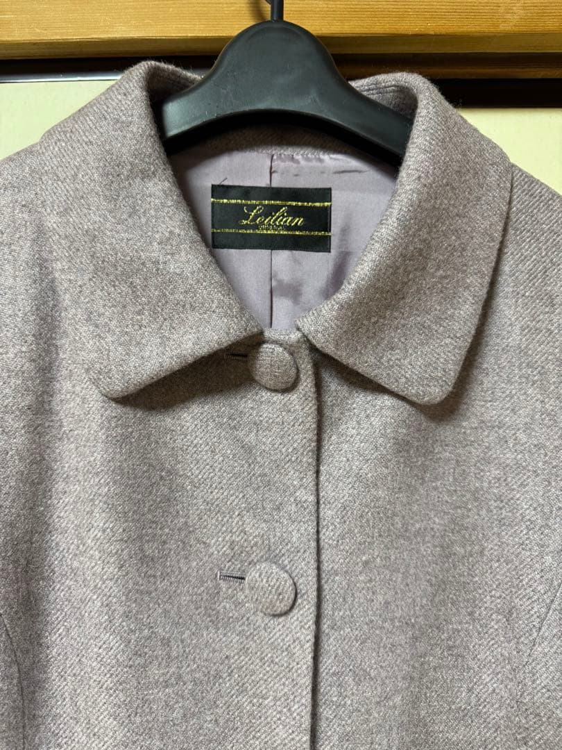 レリアン コート レディース 13号 カシミヤ100% Leilian レリアン
