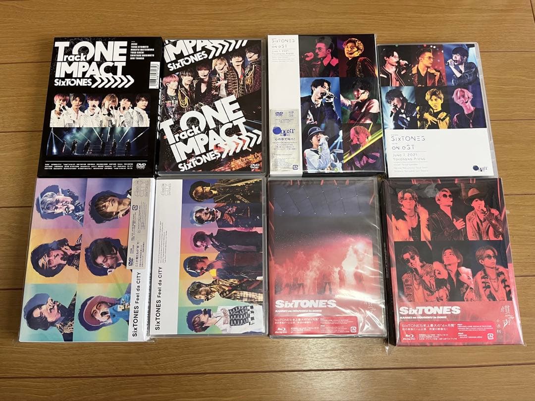 SixTONESライブDVDまとめ売り 5枚 DVD SixTONES ライブ DVD まとめ売り