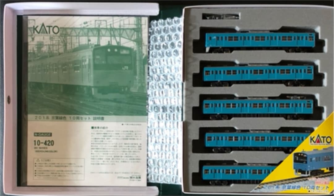送料込み】KATO10-420 201系 京葉線色 京葉線 10両フル編成