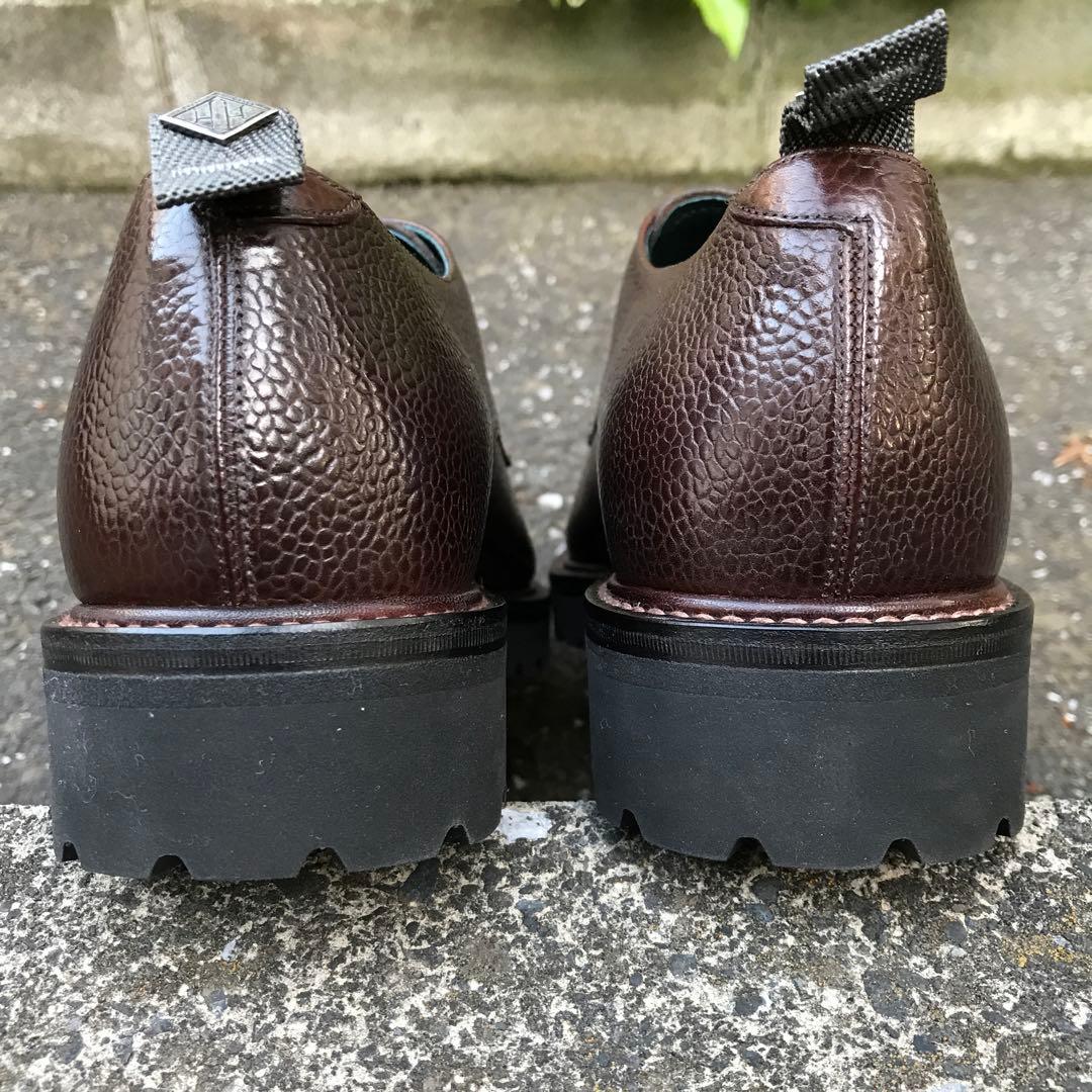 【新品未使用】WH(ダブルエイチ) ダブルモンク プレーントゥ 定価約6万