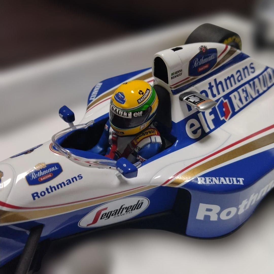 1/18 ウィリアムズ FW16 サンマリノGP アイルトン セナ ロスマンズ