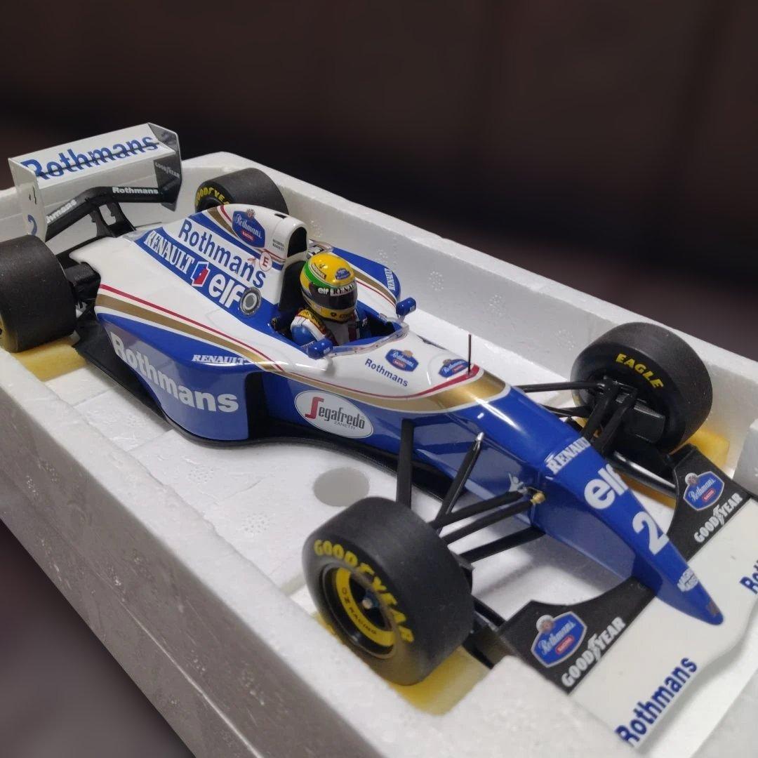 1/18 ウィリアムズ FW16 サンマリノGP アイルトン セナ ロスマンズ